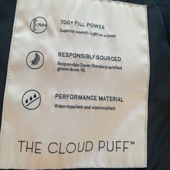 Wilfred The Cloud Puff Jacket | Black | Size M - Picture 4 of 4